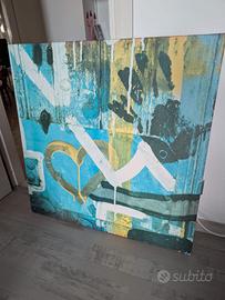 QUADRO SU TELA 90x90 cm