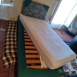 LETTO 1 PIAZZA CON MATERASSO 