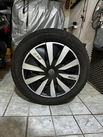 Cerchi in ferro con gomme invernali giulietta