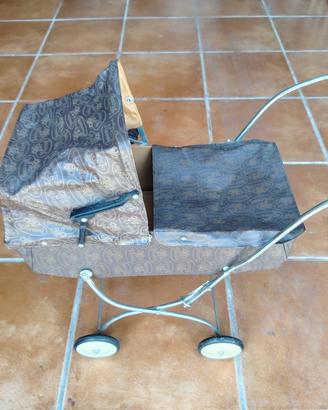 carrozzina bambole vintage