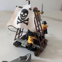 Lego 6261 Pirati Raft Raiders Pirates uncino jolly