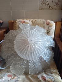 Lampadario in vetro di murano