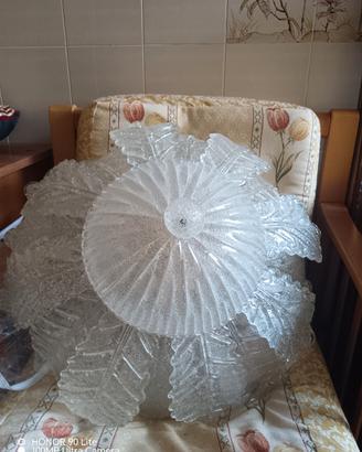 Lampadario in vetro di murano