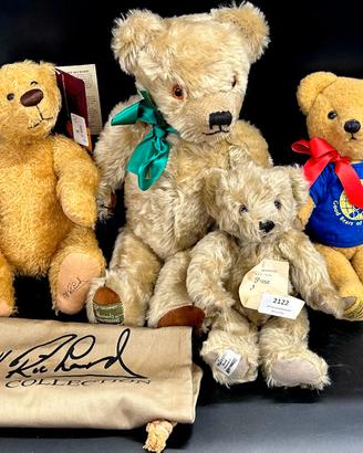 4 Orsacchiotti  da Collezione  Merrythought,