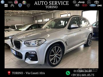 BMW X3 xdrive30d Msport 265cv auto TAGLIANDO UFF