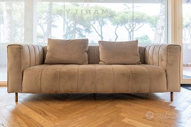 Divano di Design IBFOR DIGIONE – Velluto Grigio