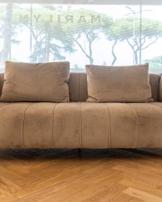 Divano di Design IBFOR DIGIONE – Velluto Grigio