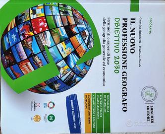 libro NUOVO PROFESSIONE GEOGRAFO OBIETTIVO 2030