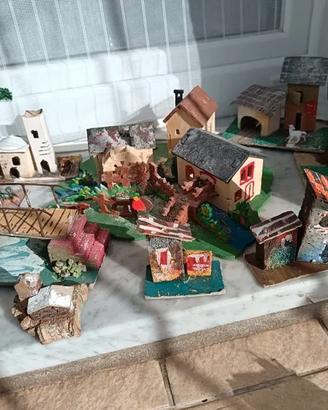 Lotto presepe: casette, addobbi, luminarie