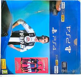 PS4 SLIM + FIFA 19 + JOYSTICK 