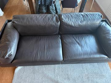 Divano in pelle 3 posti - Contempo