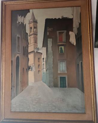 Olio su tela