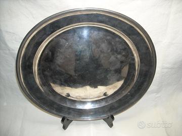 VASSOIO argentato - Stato Pontificio 1815 -1825