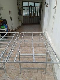 banchi alluminio per mercatini  o fai da te.