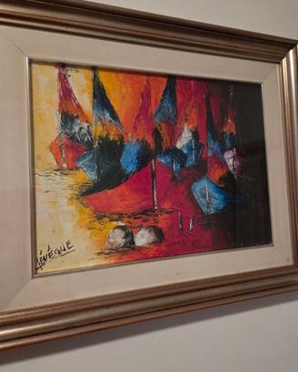 Quadro con splendida cornice