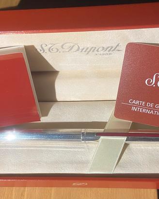S.T. Dupont Classique Stilografica Ag925 e ORO 18k