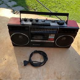 radio stereo anno 80 MELETRONIC con cassette e FM