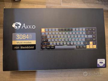 Tastiera meccanica Akko 75% + Switch Jelly Black