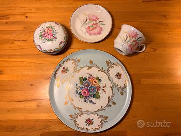 Set porcellane Limoges originali (4 pezzi)