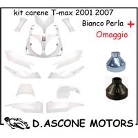 Kit carene tmax 2001 2007 nuove bianco perla con O