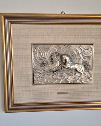 2 Quadri Ottaviani in Argento "Preludio" - Vintage