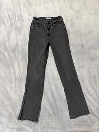Jeans Zara color grafite