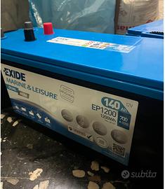 Batteria Exide Dual AGM 140 Ah