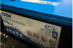 Batteria Exide Dual AGM 140 Ah