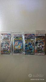 4 Buste Pokémon Eclissi Cosmica – Sigillate Gedis