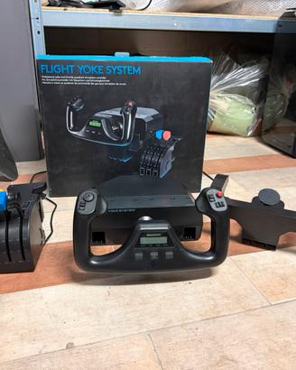 Logitech G Saitek Pro flight yoke System USATO