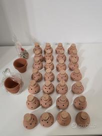 Lotto Vasetti e Brocche in Terracotta