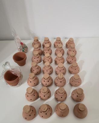 Lotto Vasetti e Brocche in Terracotta