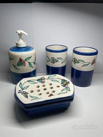 Set da bagno in ceramica di Vietri