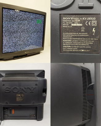 Tv televisore sony trinitron spectrum sound kv-29x