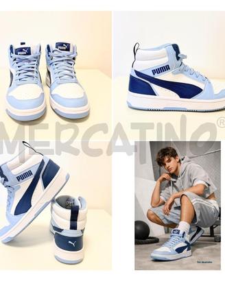 SNEAKERS PUMA REBOUND V6 MID BIA/AZZU 38.5