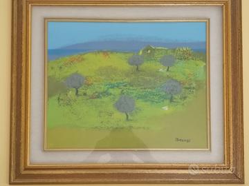 Dipinto olio su tela di Manlio Bacosi