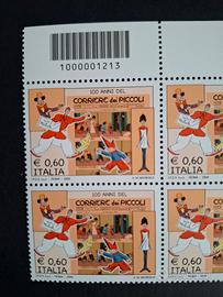 Corriere dei Piccoli codice a barre - Francobollo
