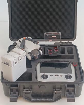 DJI Mini 3 Pro – kit completo 3 batterie + DJI RC