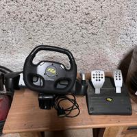 Consolle volante + pedaliera Saitek R4