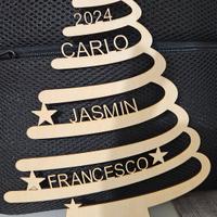 Albero di natale personalizzato 