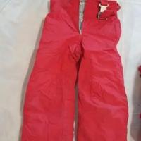 salopette da neve rossa marca Cacao 