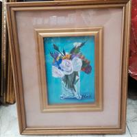 Quadro olio su tavola