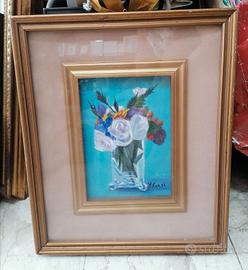 Quadro olio su tavola