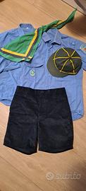divisa scout Agesci  L/C 10 /12 anni