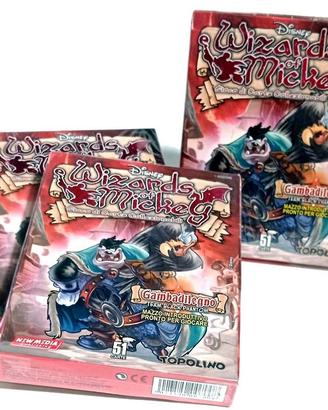 Pacchetti carte Wizard of Mickey (Gambadilegno) 1°