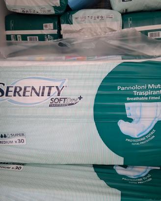 Pannoloni e mutandine Serenity Soft Dry – Taglia M
