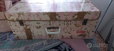 Corredo letto in raso rosa