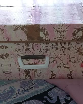 Corredo letto in raso rosa