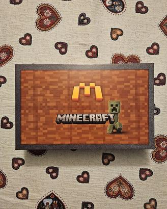 Set action figure Minecraft x McDonald's 