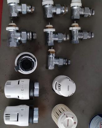 kit valvole, detentori e testine CALEFFI